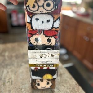 Warner Bros. Harry Potter Character Socks - Multicolor Set 7 days of fuzzy socks